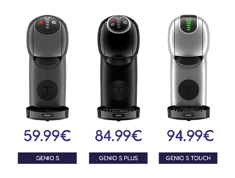 Genio S Maschine + 3 Kapselboxen | NESCAFÉ® Dolce Gusto® header image