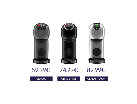 Genio S Maschine + 3 Kapselboxen | NESCAFÉ® Dolce Gusto® header image