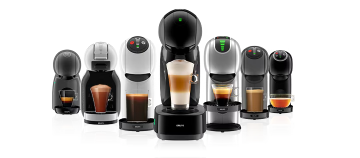 Kapselmaschinen: Kaffee einfach zubereitet | NESCAFÉ® Dolce Gusto® header image