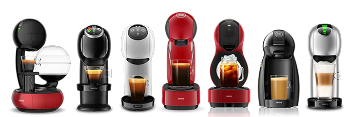 Kapselmaschinen: Kaffee einfach zubereitet | NESCAFÉ® Dolce Gusto® header image