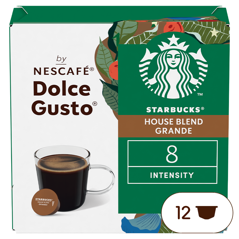 Genieße den STARBUCKS® House Blend I NESCAFÉ® Dolce Gusto®
