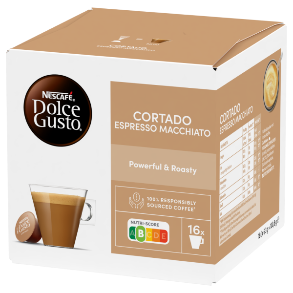 DOLCE GUSTO® CORTADO ESPRESSO MACCHIATO Box - NESCAFÉ® Dolce Gusto® thumbnail