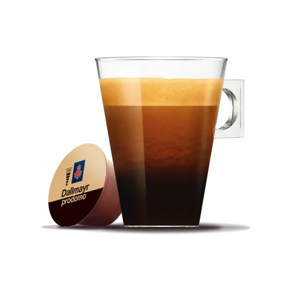 Dallmayr Prodomo in der Tasse nach der Zubereitung - NESCAFÉ® Dolce Gusto® thumbnail