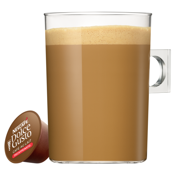 CAFÉ AU LAIT ENTKOFFEINIERT in der Tasse nach der Zubereitung - NESCAFÉ® Dolce Gusto® thumbnail