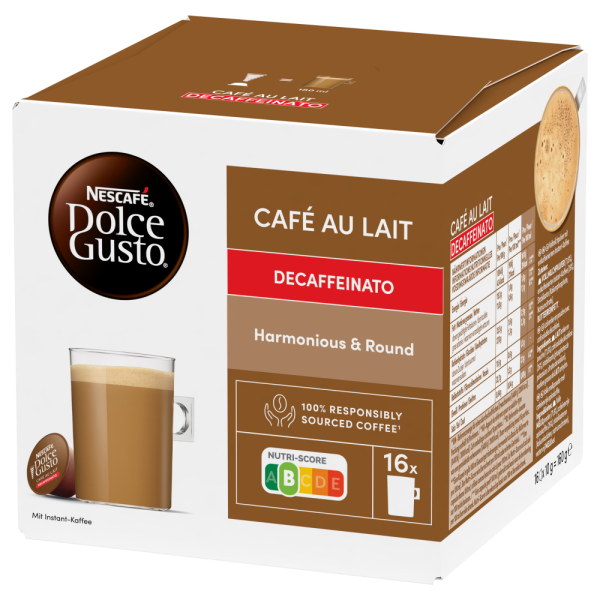 CAFÉ AU LAIT ENTKOFFEINIERT Box - NESCAFÉ® Dolce Gusto® thumbnail