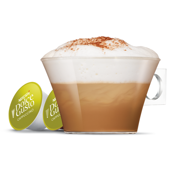 VORRATSBOX CAPPUCCINO in der Tasse nach der Zubereitung - NESCAFÉ® Dolce Gusto® thumbnail