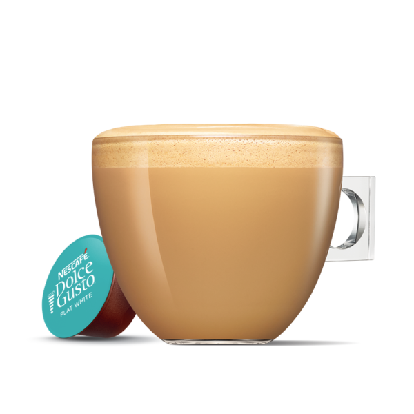 VORTEILSPACK FLAT WHITE – 96 KAPSELN in der Tasse nach der Zubereitung - NESCAFÉ® Dolce Gusto® thumbnail