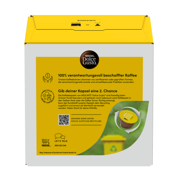 GRANDE Box - Rückseite mit Produktinformationen - NESCAFÉ® Dolce Gusto® thumbnail