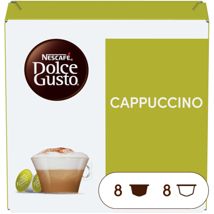 CAPPUCCINO Box - Vorderseite - NESCAFÉ® Dolce Gusto®