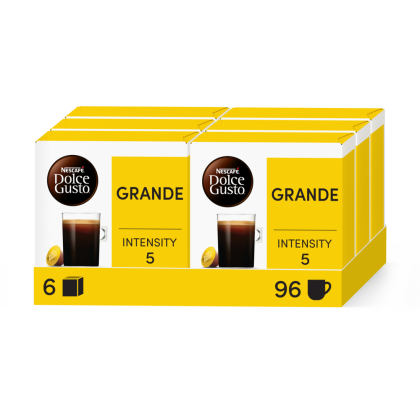 VORTEILSPACK GRANDE &ndash; 96 KAPSELN Box - Vorderseite - NESCAF&Eacute;&reg; Dolce Gusto&reg;