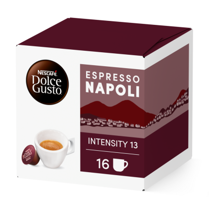 Espresso Napoli - Inspirazione Italiana Box - Vorderseite - NESCAF&Eacute;&reg; Dolce Gusto&reg;