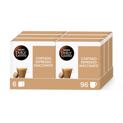 Vorteilspack Cortado Espresso Macchiato - 96 Kapseln