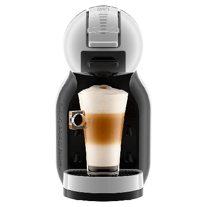 Mini Me automatische Kaffeekapselmaschine Arktisch-Grau von Krups® - Vorderseite - NESCAFÉ® Dolce Gusto®