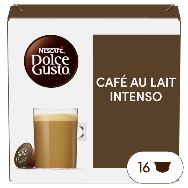 Café Au Lait Intenso Box - Vorderseite - NESCAFÉ® Dolce Gusto®