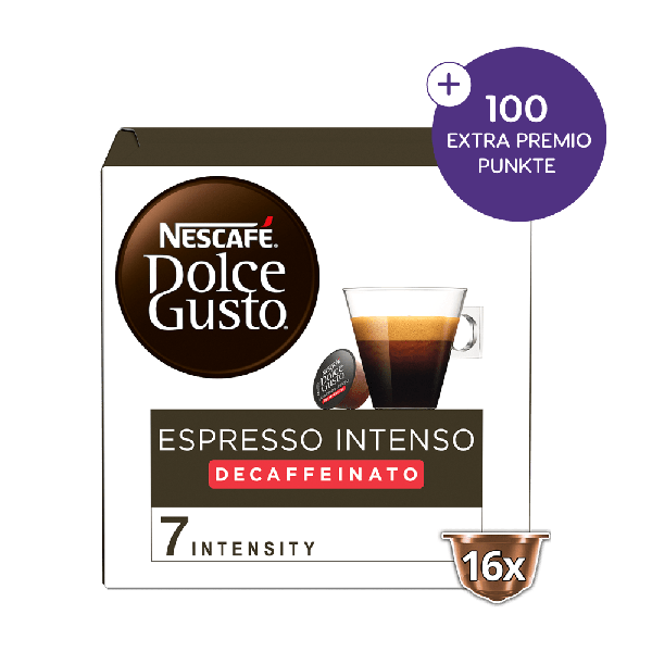 Espresso intenso decaffeinato