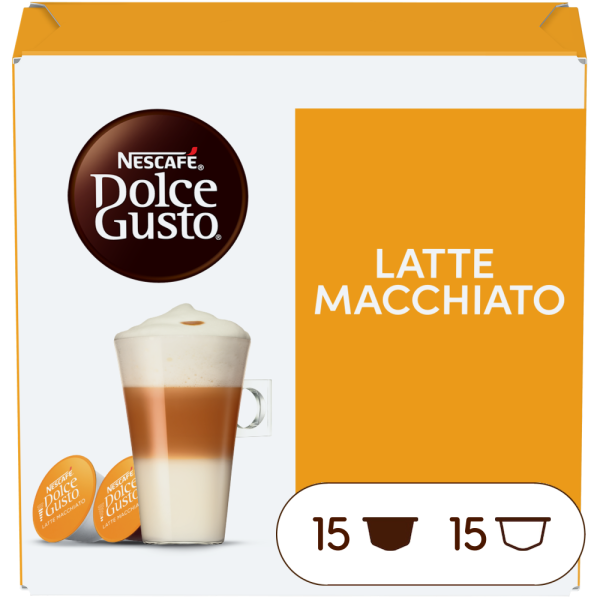 VORRATSBOX LATTE MACCHIATO Box - Vorderseite - NESCAFÉ® Dolce Gusto®