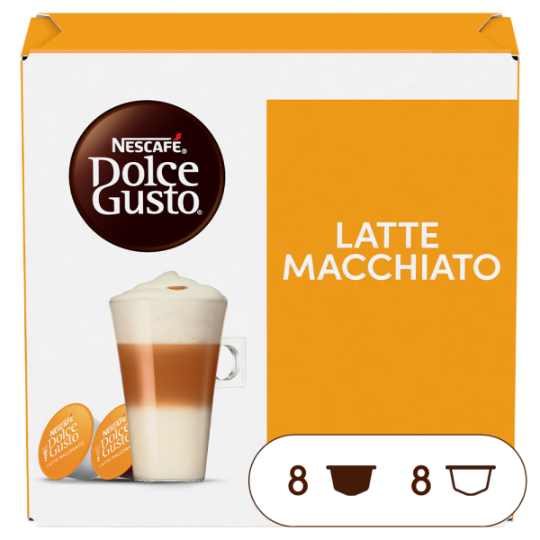 DOLCE GUSTO® LATTE MACCHIATO Box - Vorderseite - NESCAFÉ® Dolce Gusto®