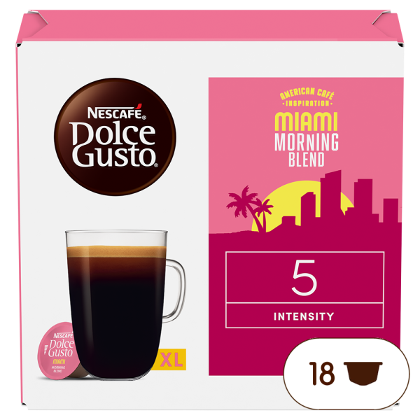 MIAMI MORNING BLEND Box - Vorderseite - NESCAFÉ® Dolce Gusto®