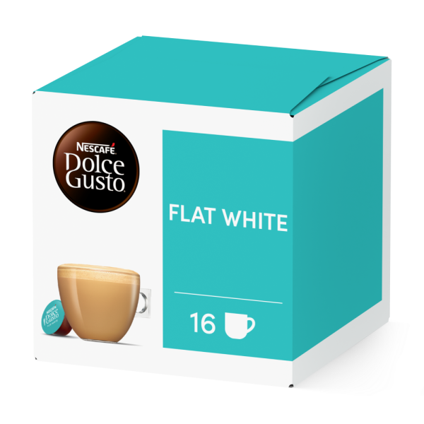 Flat White Box - Vorderseite - NESCAFÉ® Dolce Gusto®