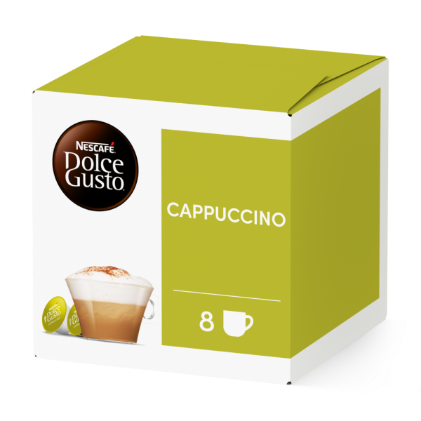 CAPPUCCINO Box - Vorderseite - NESCAFÉ® Dolce Gusto®