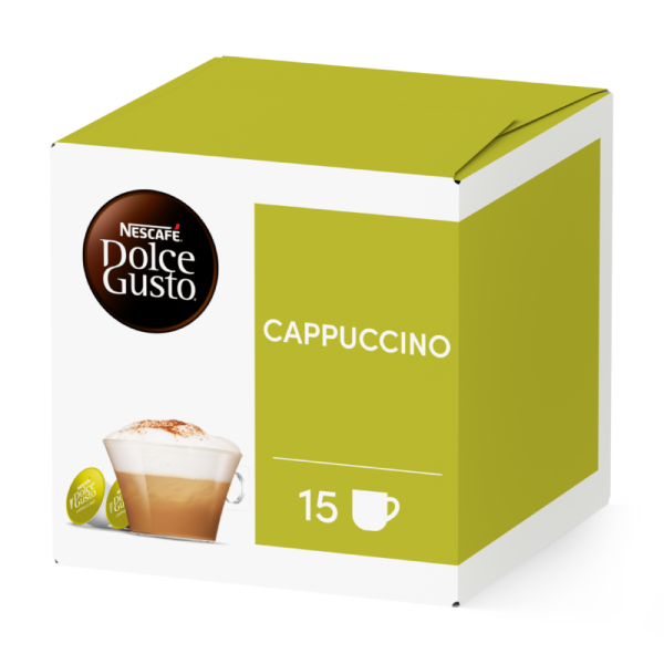 VORRATSBOX CAPPUCCINO Box - Vorderseite - NESCAFÉ® Dolce Gusto®