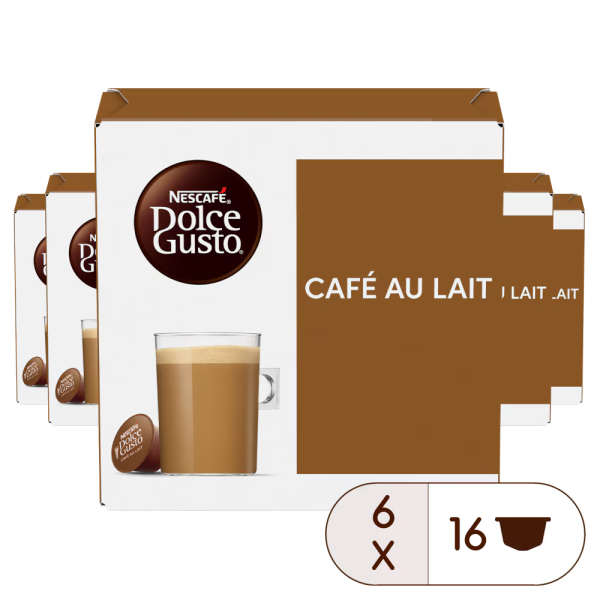 VORTEILSPACK CAFE AU LAIT – 96 KAPSELN