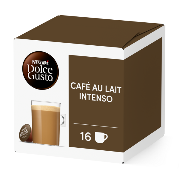 Café Au Lait Intenso Box - Vorderseite - NESCAFÉ® Dolce Gusto®