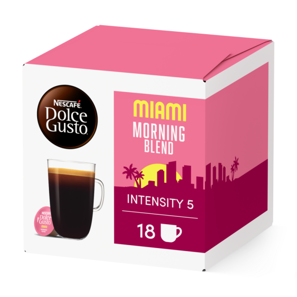 MIAMI MORNING BLEND Box - Vorderseite - NESCAFÉ® Dolce Gusto®