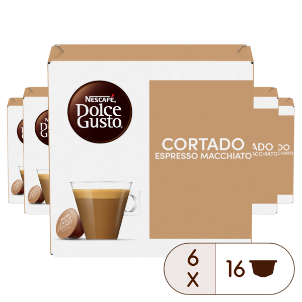 Vorteilspack Cortado Espresso Macchiato - 96 Kapseln