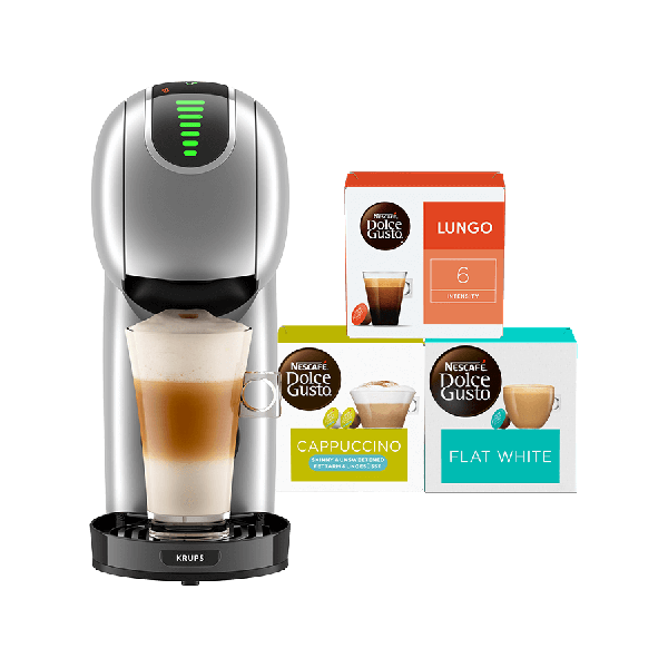 GENIO S TOUCH AUTOMATISCHE KAFFEEKAPSELMASCHINE SILBER VON KRUPS