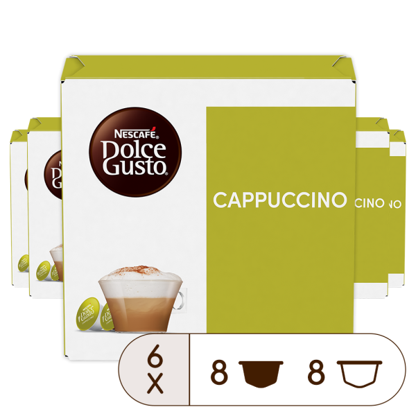 VORTEILSPACK CAPPUCCINO - Vorderseite - NESCAFÉ® Dolce Gusto®