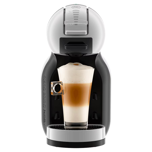 Mini Me automatische Kaffeekapselmaschine Arktisch-Grau von Krups® - Vorderseite - NESCAFÉ® Dolce Gusto®