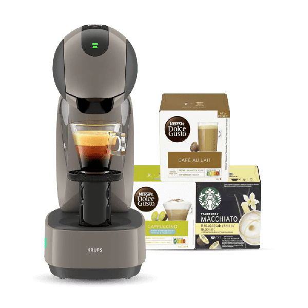 Infinissima Touch automatische Kaffeekapselmaschine Taupe von Krups® - NESCAFÉ® Dolce Gusto®