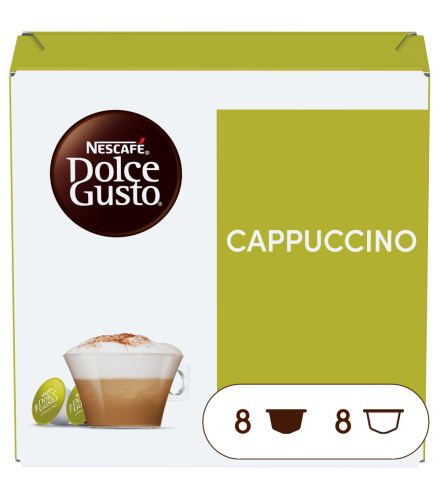CAPPUCCINO Box - Vorderseite - NESCAFÉ® Dolce Gusto®