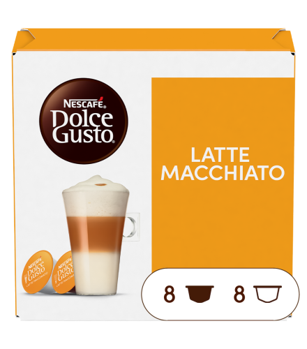 DOLCE GUSTO® LATTE MACCHIATO Box - Vorderseite - NESCAFÉ® Dolce Gusto®