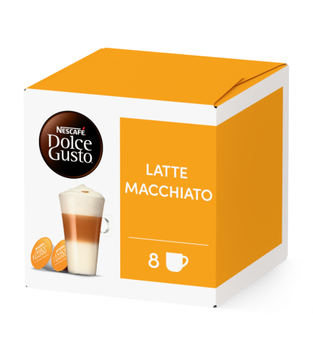 DOLCE GUSTO&reg; LATTE MACCHIATO Box - Vorderseite - NESCAF&Eacute;&reg; Dolce Gusto&reg;