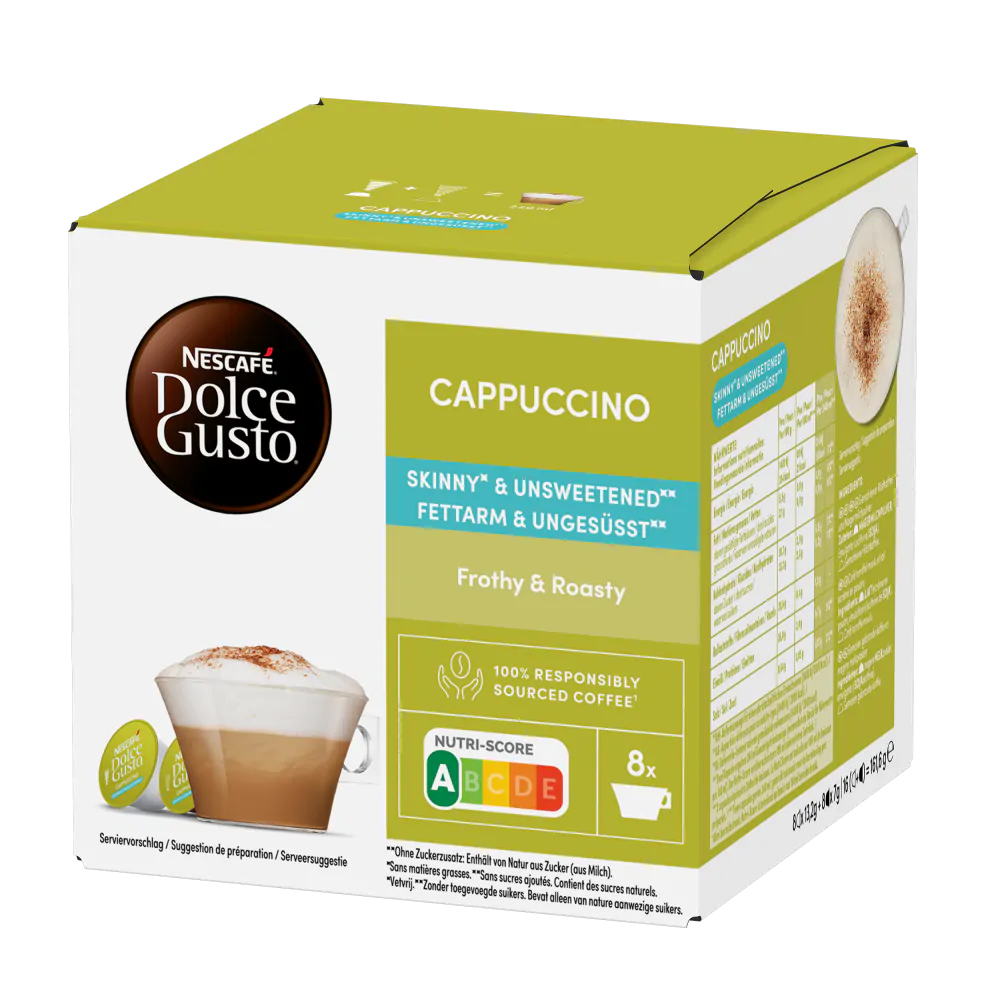 Soy cappuccino dolce gusto outlet