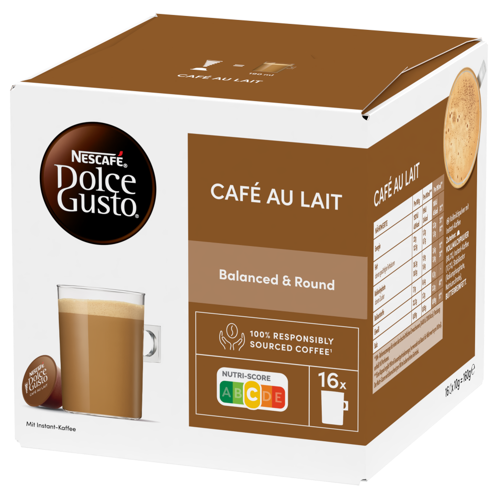 CAFÉ AU LAIT NESCAFÉ® Box - NESCAFÉ® Dolce Gusto®