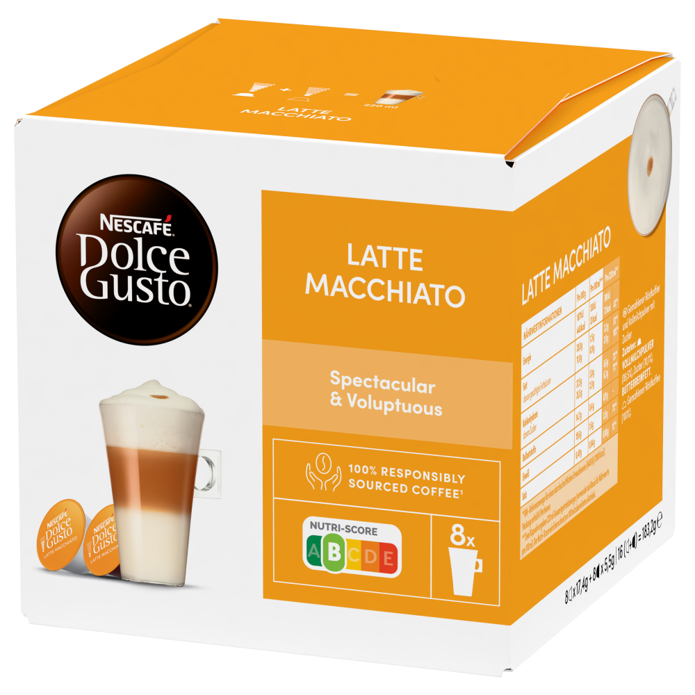 VORTEILSPACK LATTE MACCHIATO – 96 KAPSELN Box - NESCAFÉ® Dolce Gusto®