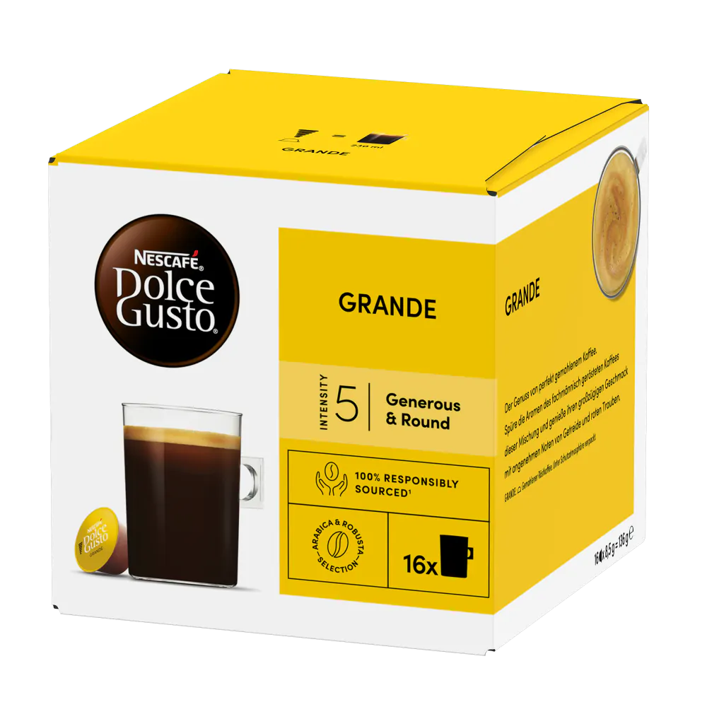Grande Kapseln entdecken NESCAFE Dolce Gusto
