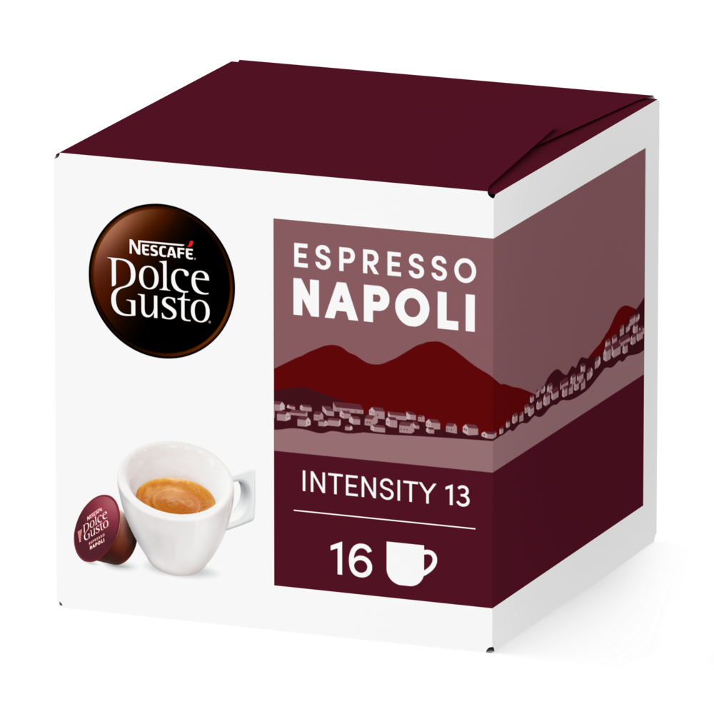 Espresso Napoli - Inspirazione Italiana Box - Vorderseite - NESCAFÉ® Dolce Gusto®