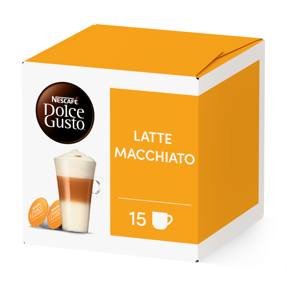 VORRATSBOX LATTE MACCHIATO Box - Vorderseite - NESCAFÉ® Dolce Gusto®