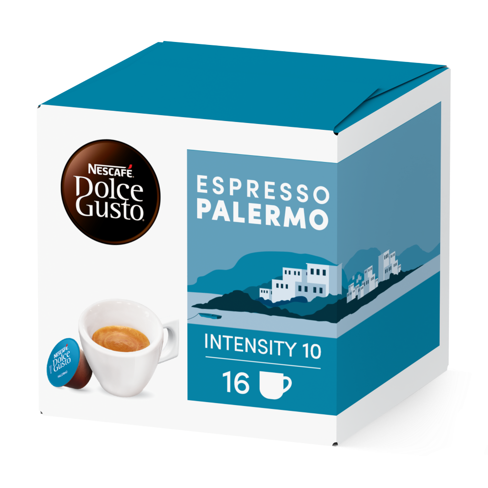 Espresso palermo - Inspirazione Italiana Box - Vorderseite - NESCAFÉ® Dolce Gusto®