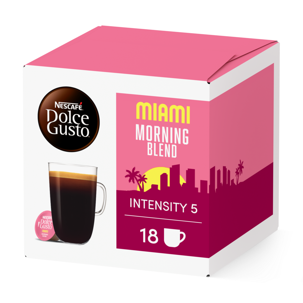 MIAMI MORNING BLEND Box - Vorderseite - NESCAFÉ® Dolce Gusto®