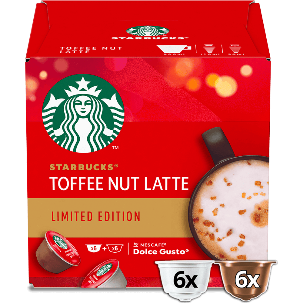 STARBUCKS® Toffee Nut Latte Kapseln I NESCAFÉ® Dolce Gusto®