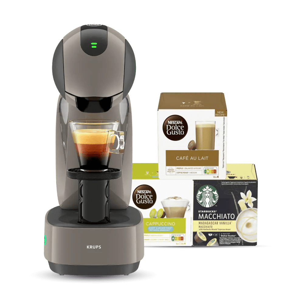 Infinissima Touch automatische Kaffeekapselmaschine Taupe von Krups® - NESCAFÉ® Dolce Gusto®