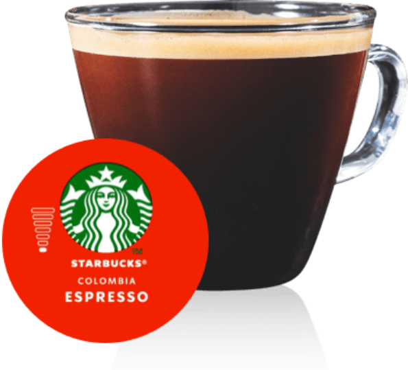 STARBUCKS® BY NESCAFÉ® DOLCE GUSTO® SINGLE-ORIGIN COFFEE COLOMBIA ESPRESSO