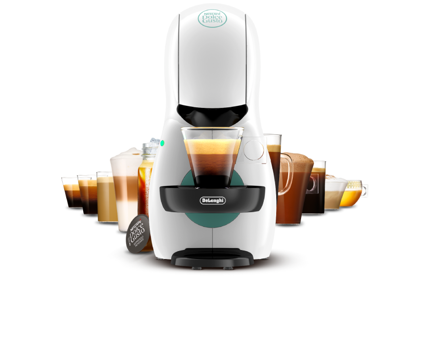 Piccolo XS manuelle Kaffeekapselmaschine weiß von Delonghi®