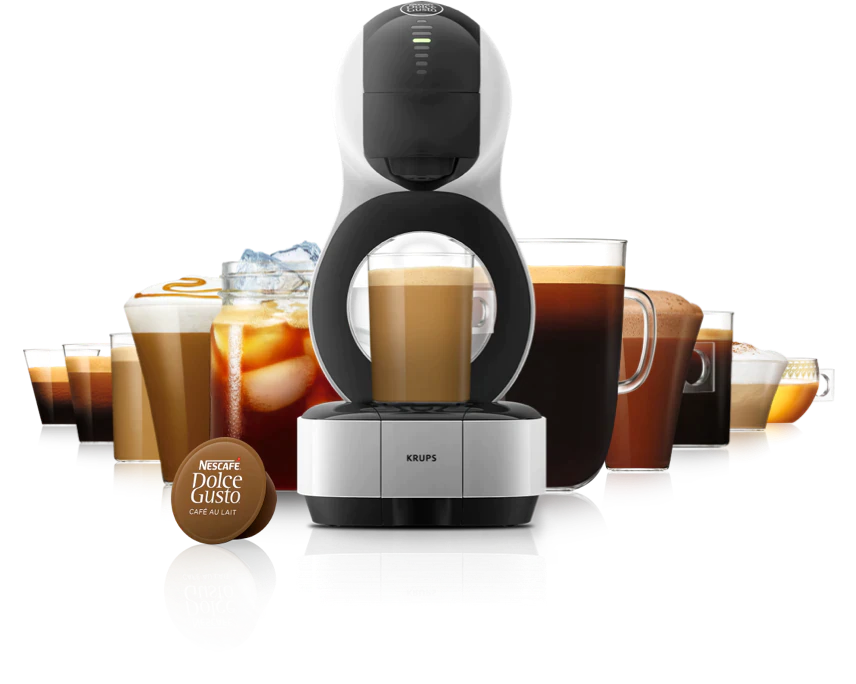 LUMIO AUTOMATISCHE KAFFEEKAPSELMASCHINE WEISS VON KRUPS®