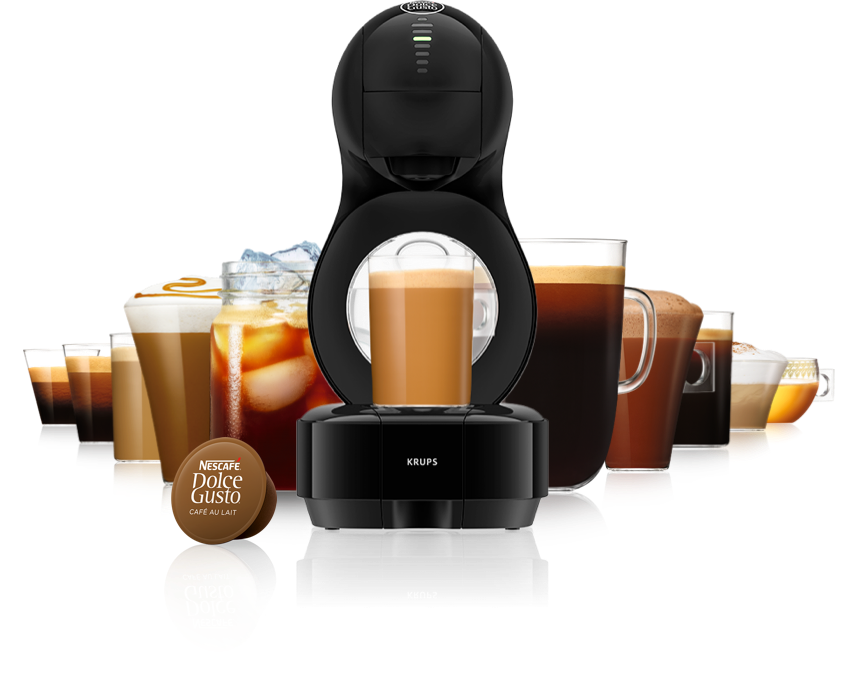 LUMIO AUTOMATISCHE KAFFEEKAPSELMASCHINE SCHWARZ VON KRUPS®